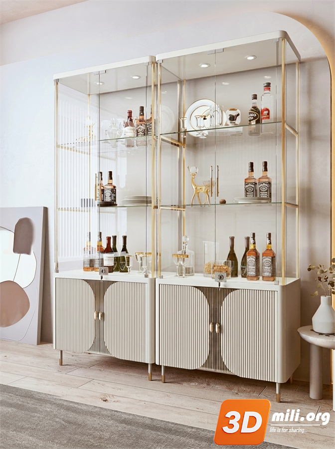 Wine cabinet Skp Files